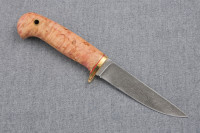 Нож "Грибник-2", ХВ-5, карельская береза  