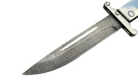 Финка НКВД (складная) сталь дамасск, рукоять черный граб  