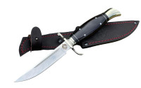 Финка НКВД сталь 95Х18 (кованая), рукоять черный граб  