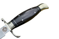 Финка НКВД сталь 95Х18 (кованая), рукоять черный граб  