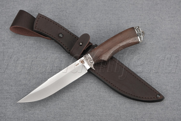 Нож "Коршун" , N690, венге 