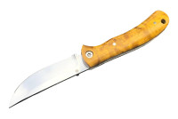 Складной нож "Таежный малый", N690, карельская берёза  