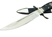 Финка НКВД сталь Bohler (S390), рукоять черный граб  