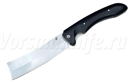 Складной " Нож - Тяпка", N690, черный граб