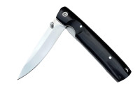 Складной нож "Стрела" - 3, N690, чёрный граб  