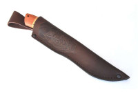 Нож "Таежный-2", ХВ-5, бубинга, береста  