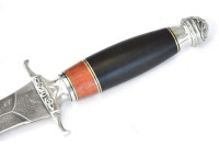 Нож "Гладиатор", Алмазная сталь ХВ-5, литье, граб  