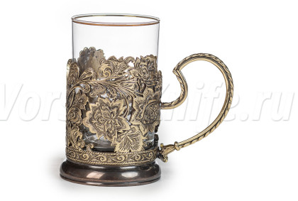 Подстаканник "Хохлома" 