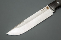 Нож Турист, сталь M390, цельнометаллический, микарта 