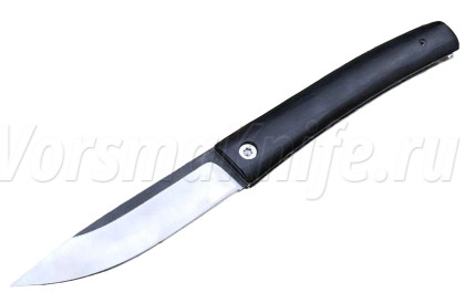 Складной нож "Лесник", N690, черный граб