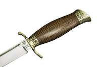 Финка НКВД, 95х18, венге, латунь  