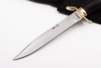 Нож разведчика НР-42, 95х18, черный граб  