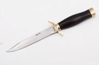 Нож разведчика НР-42, 95х18, черный граб  