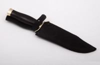 Нож разведчика НР-42, 95х18, черный граб  