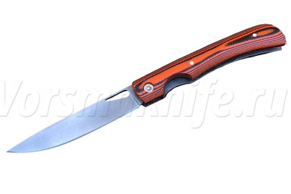 Складной нож "Стрела-2", s390, микарта