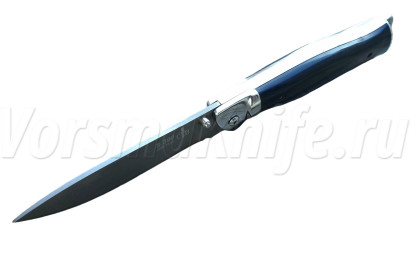 Складной нож "Корсар", S390, черный граб