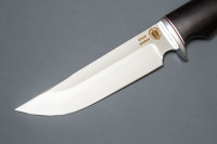 Нож "Варан", 95Х18, черный граб 
