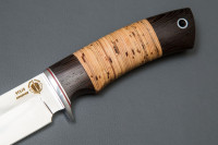 Нож "Скорпион",  95Х18, венге, береста 