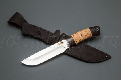 Нож "Скорпион",  95Х18, венге, береста